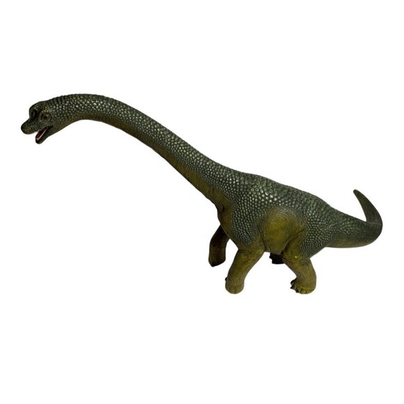 Brachiosaurus 2016 Schleich Dinosaur Toy Figurine Green 12" Long D-73527 Large - Picture 1 of 9